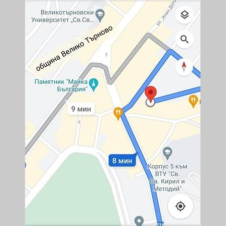 Хотелски Апартамент Стило В Идеалния Център. 大特尔诺沃 外观 照片